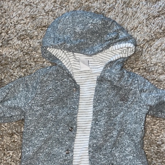 Gap 3-6 month lined hoodie - Picture 3 of 4